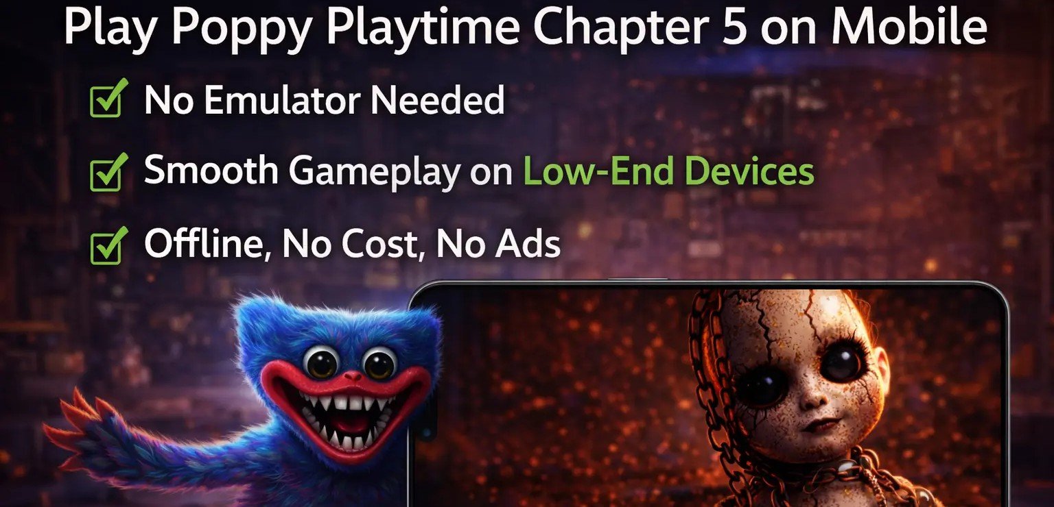 Poppy Playtime Chapter 5 Mobile Guide – No Ads, No Cost, Smooth on Low-End Devices