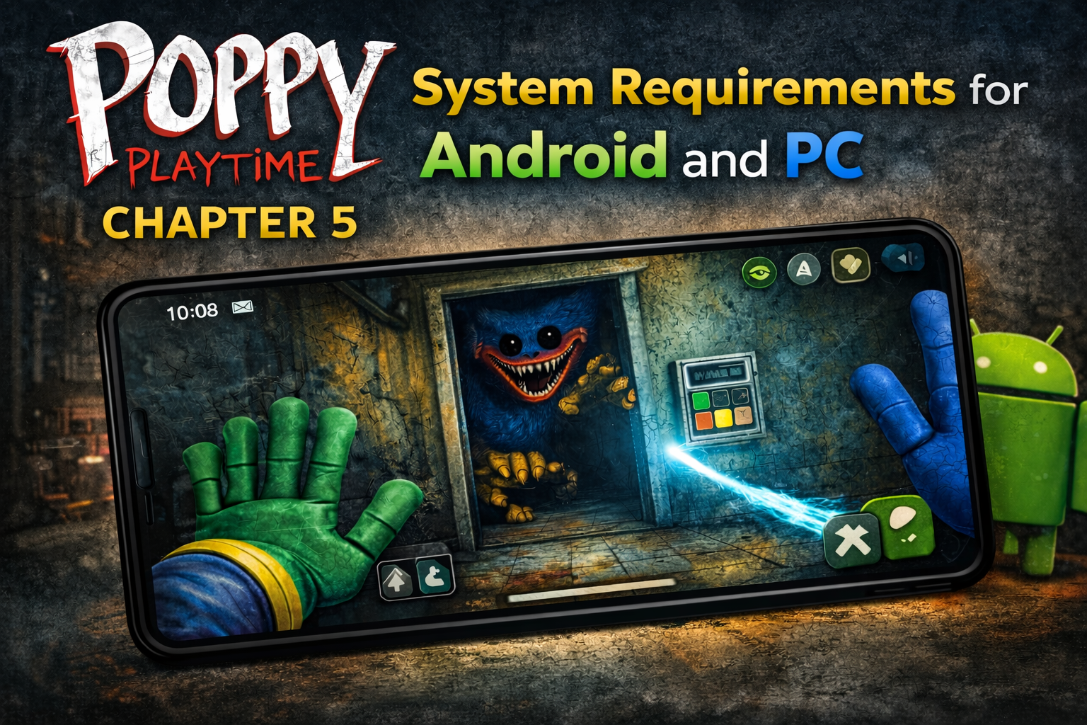 Poppy Playtime Chapter 5 System Requirements for Android and PC